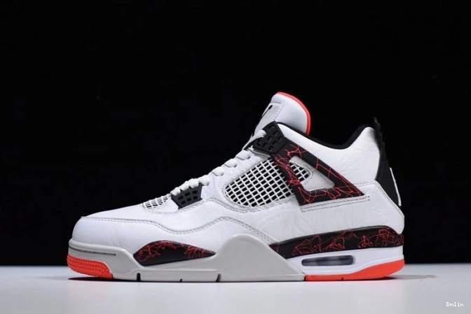 Bmlin Air Hot Jordan 4 Retro 308497-116 Lava 0707